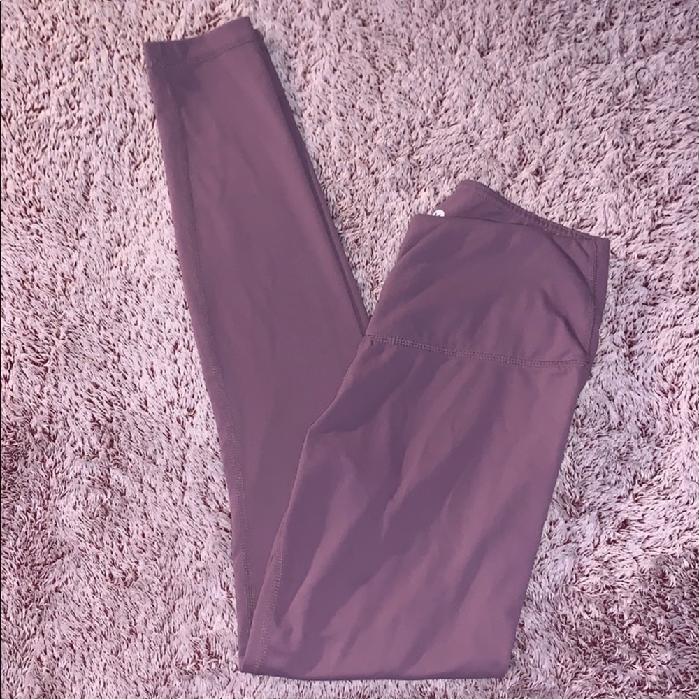 Light purple active leggings